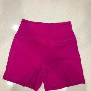 Alphalete Vibrant Pink Athletic Shorts NWOT